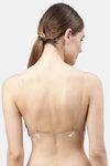 PrettyCat Non-Wired Medium Coverage T-Shirt Bra - Skin White — thumbnail 2